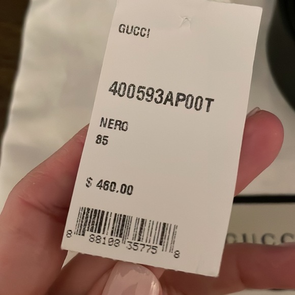 Gucci size 85 gold Double G Marmont belt - authentic - Picture 4 of 6